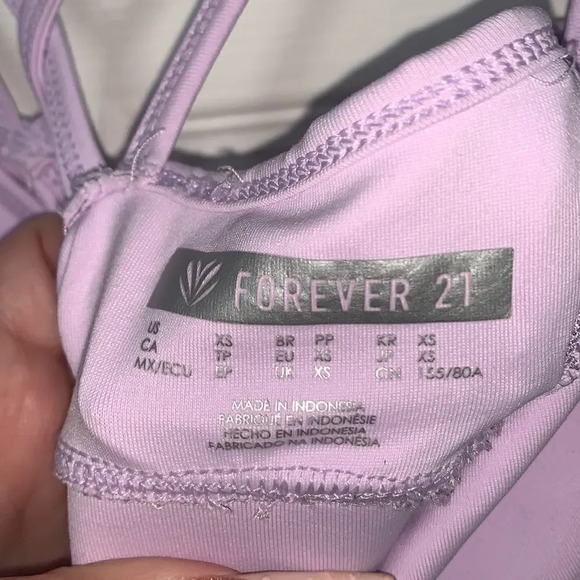 Forever21 Lilac Sports Bra  - Picture 3 of 3